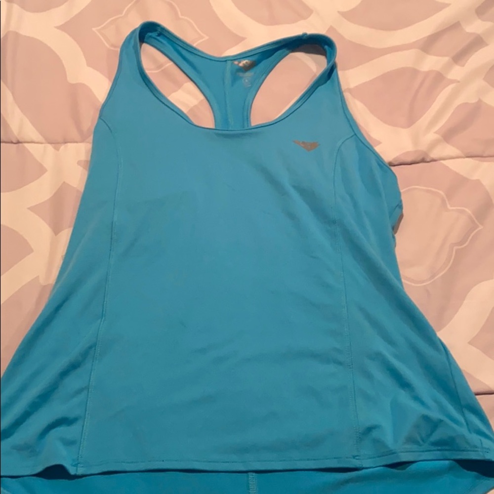 PONY Blue Work Out Tank Top